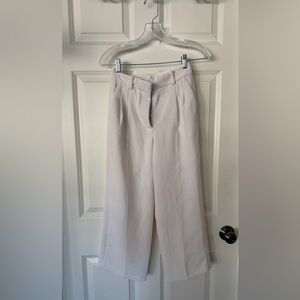 Aritzia Effortless Pants Cropped Light Birch